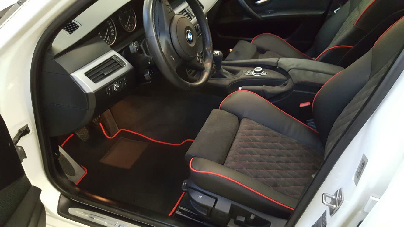 BMW Fahrerseite komplett neu bezogen